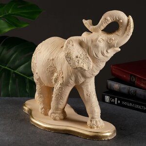 Копилка "Слон индийский" слоновая кость, 32х15х36см