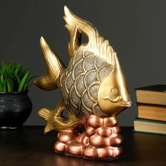 Копилка "Золотая рыбка" большая, 28х8х32см от компании Интернет-гипермаркет «MOLL» - фото 1