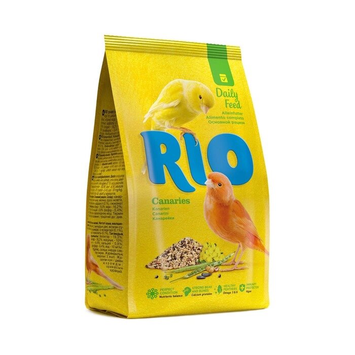 Корм RIO для канареек, 1 кг от компании Интернет-гипермаркет «MOLL» - фото 1