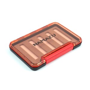 Коробка для мормышек и мелких аксессуаров, Namazu Slim Box, тип A, 137х95х16 мм.