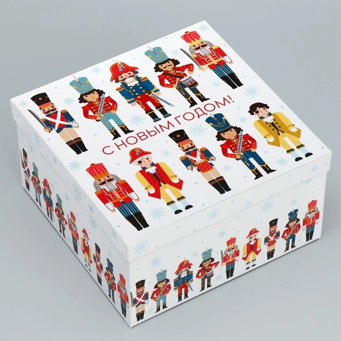 Коробка подарочная "Щелкунчик", 22  22  12 см от компании Интернет-гипермаркет «MOLL» - фото 1
