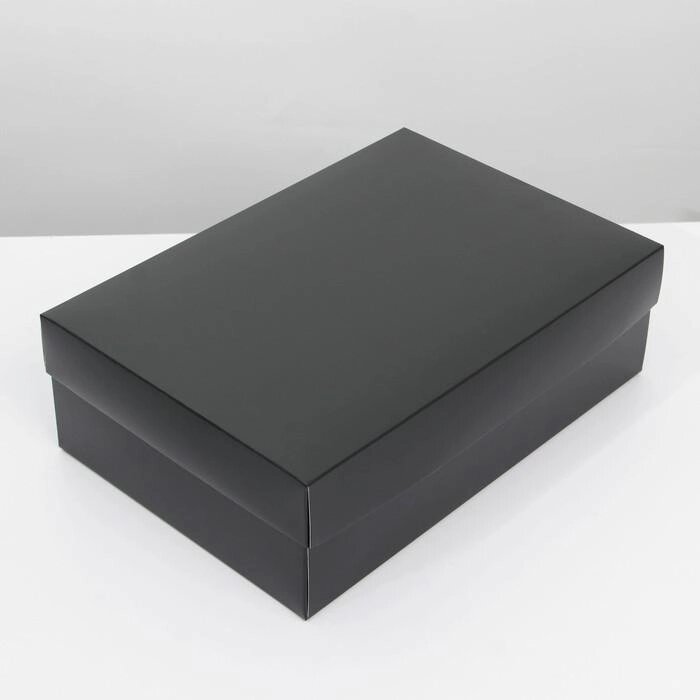 Коробка складная "Черная", 30 х 20 х 9 см от компании Интернет-гипермаркет «MOLL» - фото 1