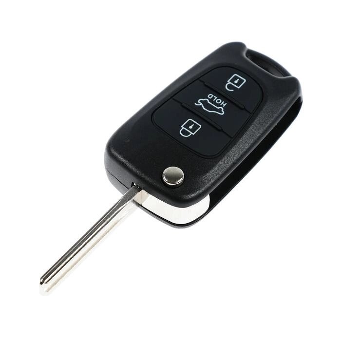 Корпус  ключа, откидной, Kia / Hyundai от компании Интернет-гипермаркет «MOLL» - фото 1