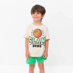 Костюм детский (футболка, шорты) KAFTAN "Basketball", р. 36 (134-140 см)