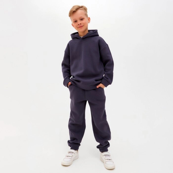 Костюм для мальчика MINAKU: Basic Line KIDS цвет серый, рост 104 от компании Интернет-гипермаркет «MOLL» - фото 1