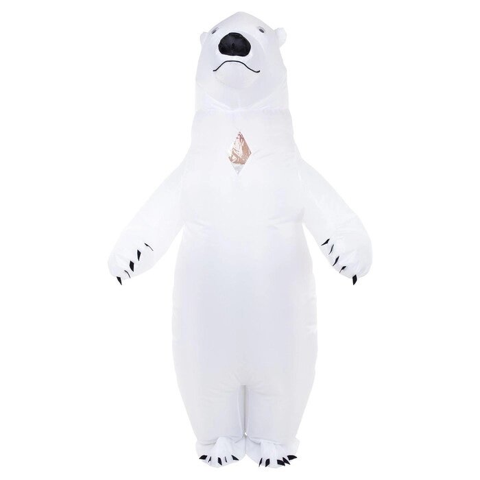 Костюм надувной "Медведь", рост 150-190 см от компании Интернет-гипермаркет «MOLL» - фото 1