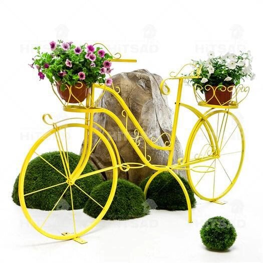 Кованый велосипед для цветов от компании Интернет-гипермаркет «MOLL» - фото 1