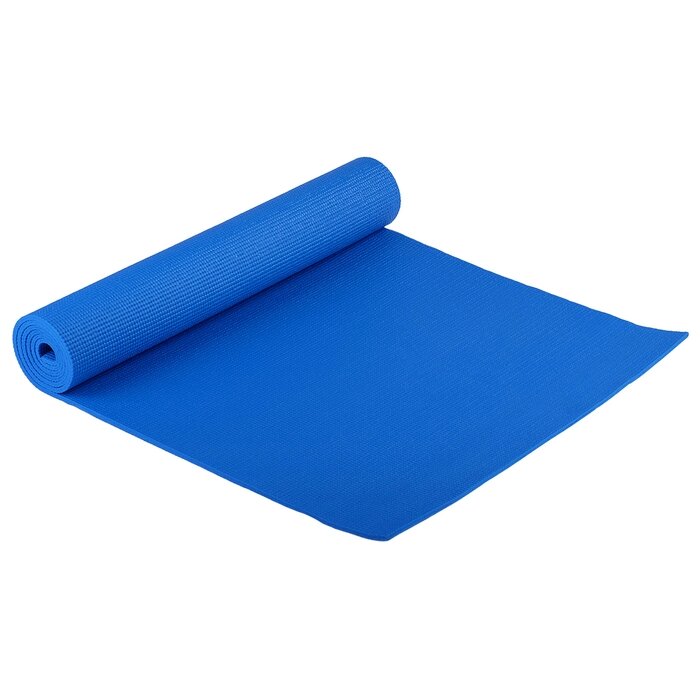 Коврик для йоги 173  61  0,6 см, цвет синий ##от компании## Интернет-гипермаркет «MOLL» - ##фото## 1