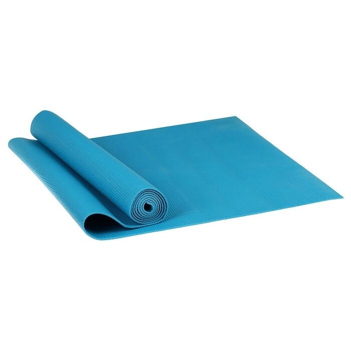 Коврик для йоги 173 х 61 х 0,3 см, цвет синий от компании Интернет-гипермаркет «MOLL» - фото 1