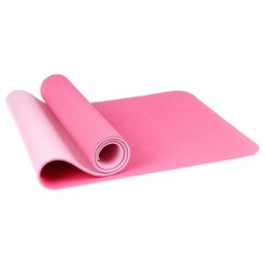 Коврик для йоги 183 61 0,8 см, цвет розовый