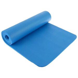 Коврик для йоги 183 61 1 см, цвет синий