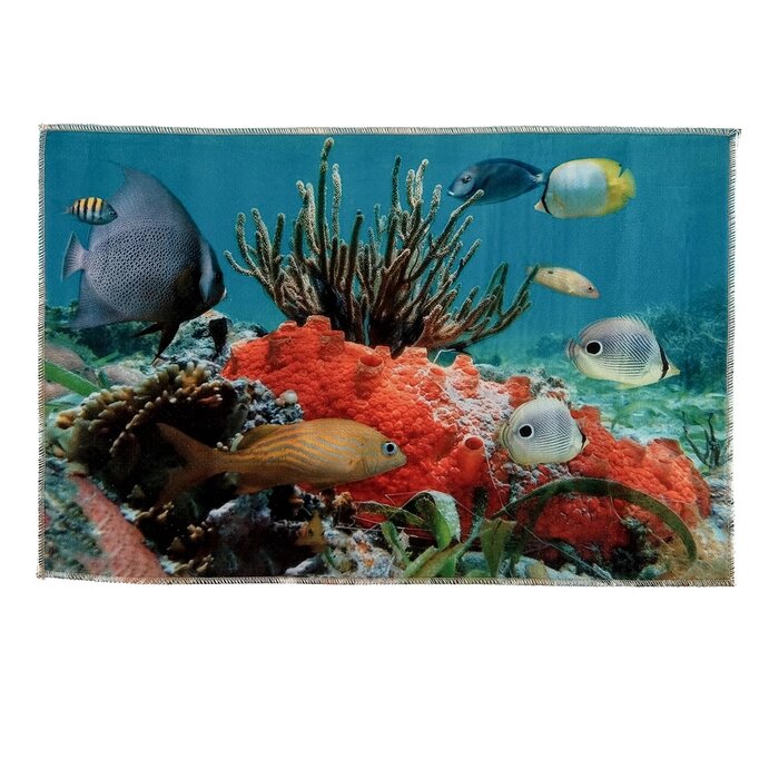 Коврик Доляна "Коралловый риф", 4060 см от компании Интернет-гипермаркет «MOLL» - фото 1