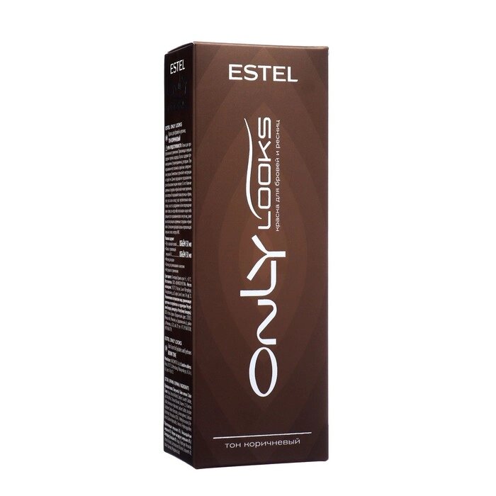 Краска для бровей и ресниц Estel Only looks тон №602, коричневый от компании Интернет-гипермаркет «MOLL» - фото 1