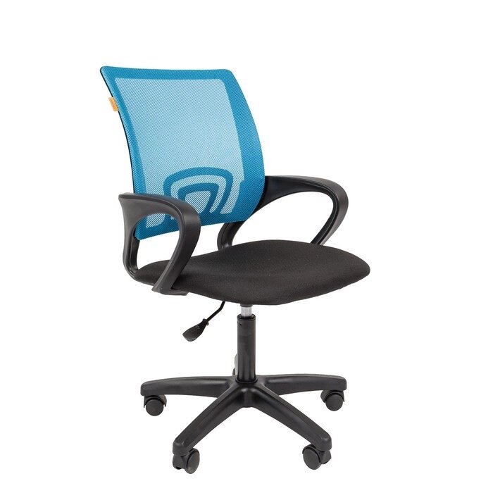 Кресло Chairman 696 LT TW голубой от компании Интернет-гипермаркет «MOLL» - фото 1