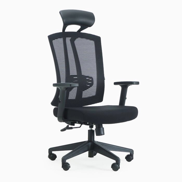 Кресло эргономичное Клик мебель 2156, черное от компании Интернет-гипермаркет «MOLL» - фото 1