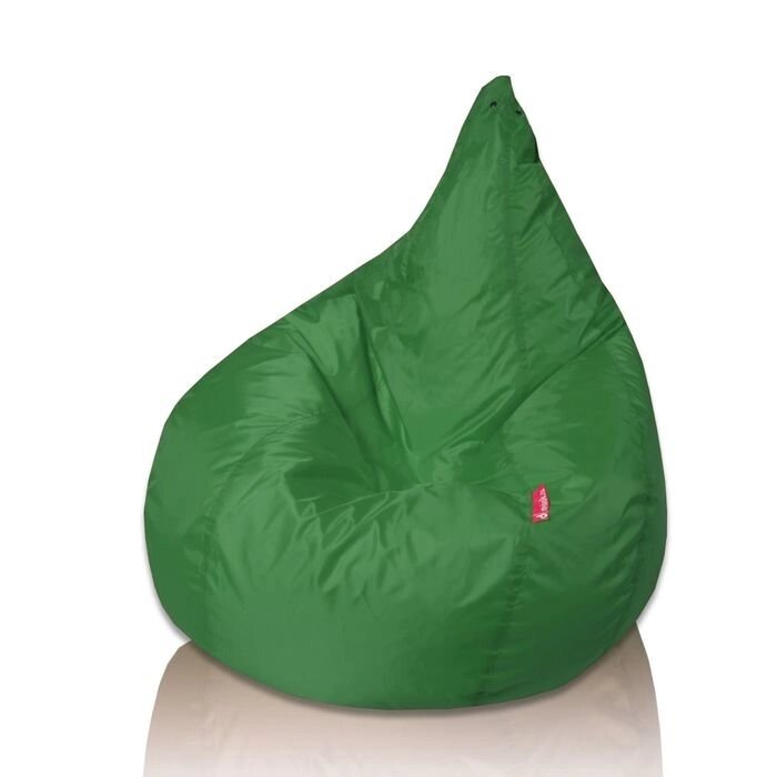 Кресло - мешок "Груша", диаметр 90, высота 140, цвет зелёный от компании Интернет-гипермаркет «MOLL» - фото 1