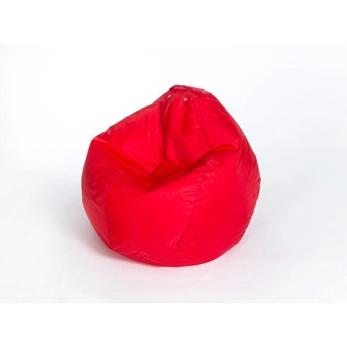 Кресло - мешок "Груша" малая, ширина 60 см, высота 85 см, цвет красный, плащёвка от компании Интернет-гипермаркет «MOLL» - фото 1