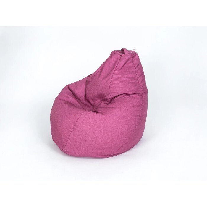 Кресло-мешок "Груша", малая, ширина 60 см, высота 85 см, цвет сиреневый, рогожка от компании Интернет-гипермаркет «MOLL» - фото 1