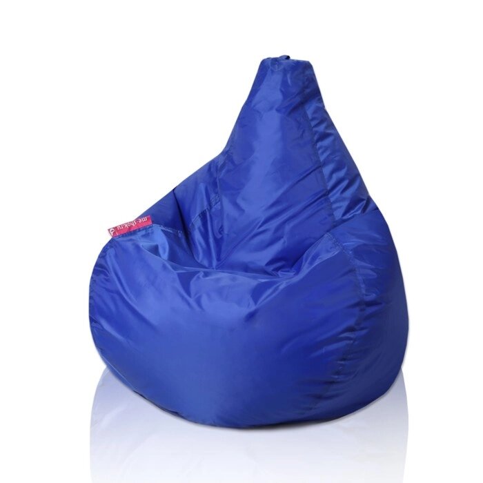 Кресло-мешок "Капля", d100/h140, цвет синий от компании Интернет-гипермаркет «MOLL» - фото 1