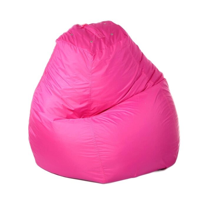 Кресло-мешок пятигранное, d82/h110, цвет розовый от компании Интернет-гипермаркет «MOLL» - фото 1