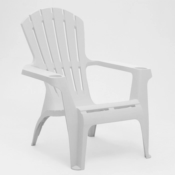 Кресло Мiаmi, белое, 88,8 х 73,5 х 74,5 см от компании Интернет-гипермаркет «MOLL» - фото 1