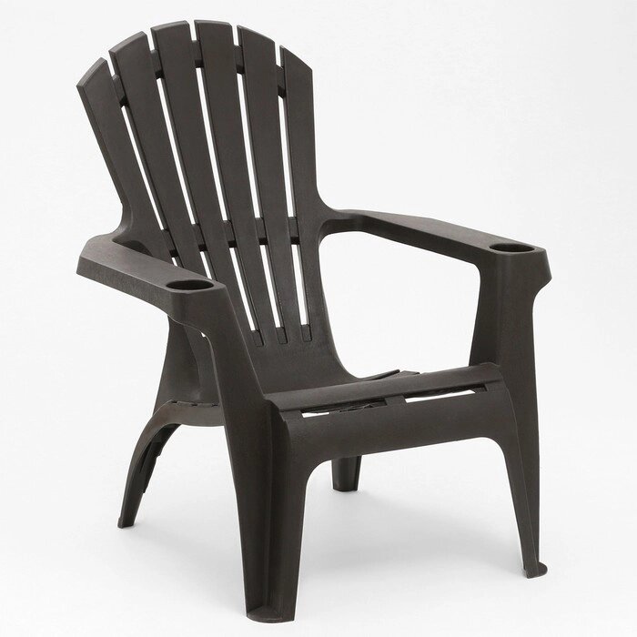 Кресло Мiаmi, темный шоколад, 88,8 х 73,5 х 74,5 см от компании Интернет-гипермаркет «MOLL» - фото 1
