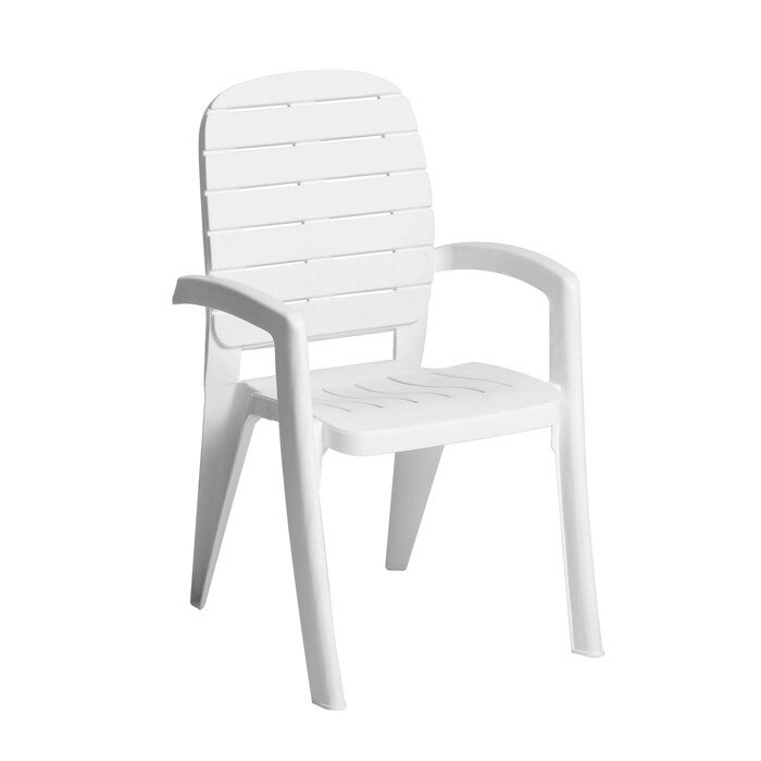 Кресло "Прованс" белый, 58 х 46,5 х 90 см от компании Интернет-гипермаркет «MOLL» - фото 1