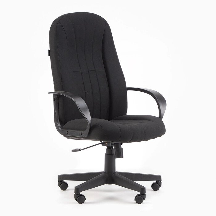 Кресло руководителя Бюрократ T-898 черный, пластик T-898/3C11BL от компании Интернет-гипермаркет «MOLL» - фото 1