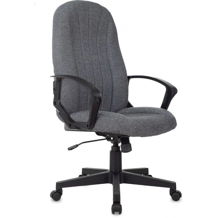 Кресло руководителя Бюрократ T-898 серый, пластик T-898/3C1GR от компании Интернет-гипермаркет «MOLL» - фото 1