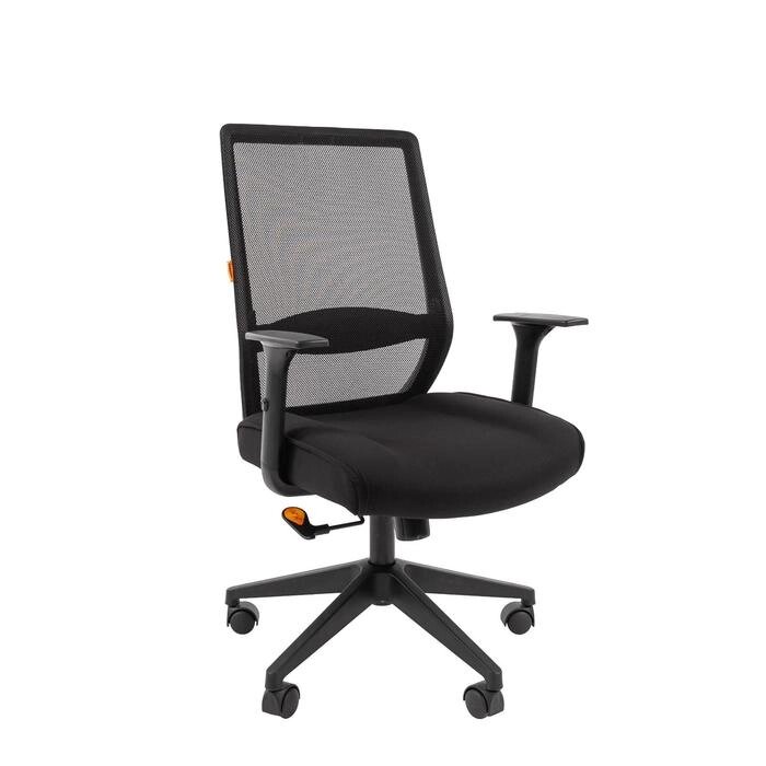 Кресло руководителя "Chairman" 555 LT TW черный от компании Интернет-гипермаркет «MOLL» - фото 1