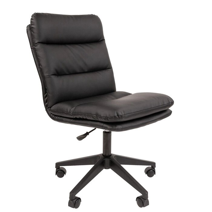 Кресло руководителя Chairman 919 экопремиум черный от компании Интернет-гипермаркет «MOLL» - фото 1