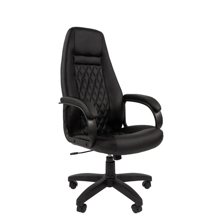 Кресло руководителя "Chairman" 950 LT экокожа черный от компании Интернет-гипермаркет «MOLL» - фото 1