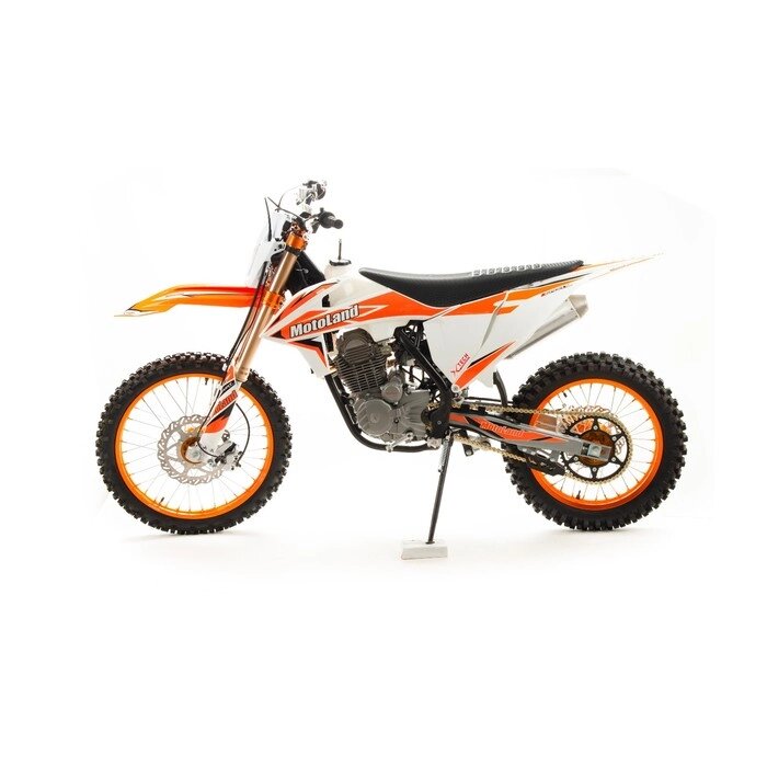 Кроссовый мотоцикл MotoLand SX250, оранжевый от компании Интернет-гипермаркет «MOLL» - фото 1