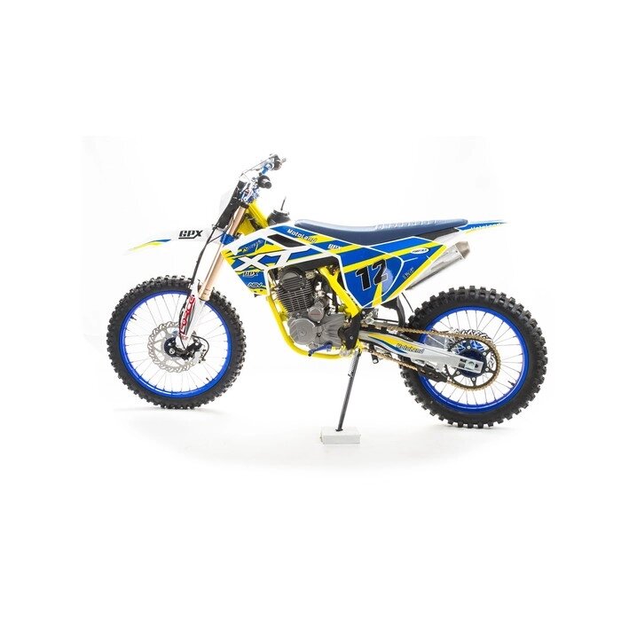 Кроссовый мотоцикл MotoLand XT250 ST-FA, синий от компании Интернет-гипермаркет «MOLL» - фото 1
