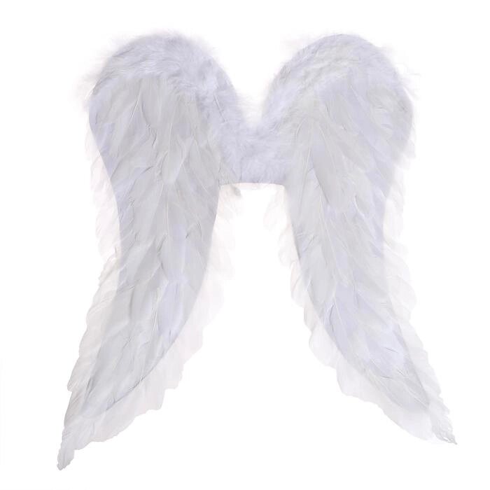 Крылья "Ангел" 50*50, цвет белый от компании Интернет-гипермаркет «MOLL» - фото 1
