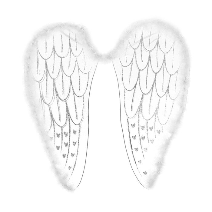 Крылья "Ангел", на резинке от компании Интернет-гипермаркет «MOLL» - фото 1
