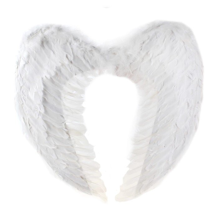Крылья ангела, на резинке, цвет белый от компании Интернет-гипермаркет «MOLL» - фото 1