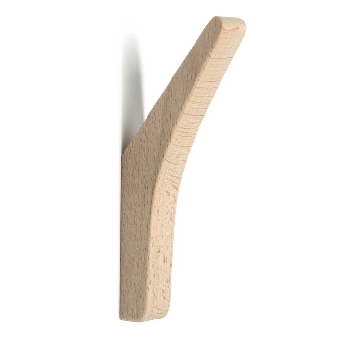Крючок-вешалка деревянный №2, Бук, 1шт от компании Интернет-гипермаркет «MOLL» - фото 1