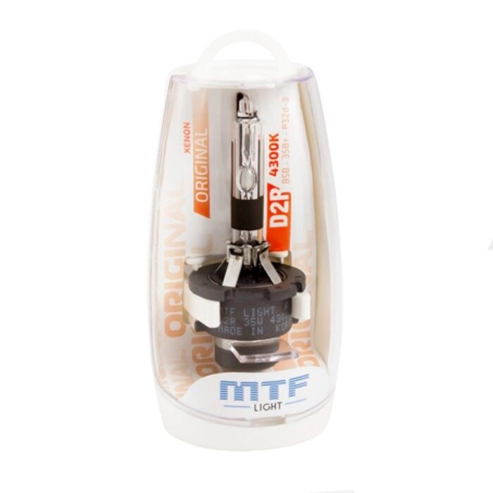 Ксеноновая лампа MTF Light ORIGINAL, D2R, 12 В, 35 Вт, 4300К от компании Интернет-гипермаркет «MOLL» - фото 1