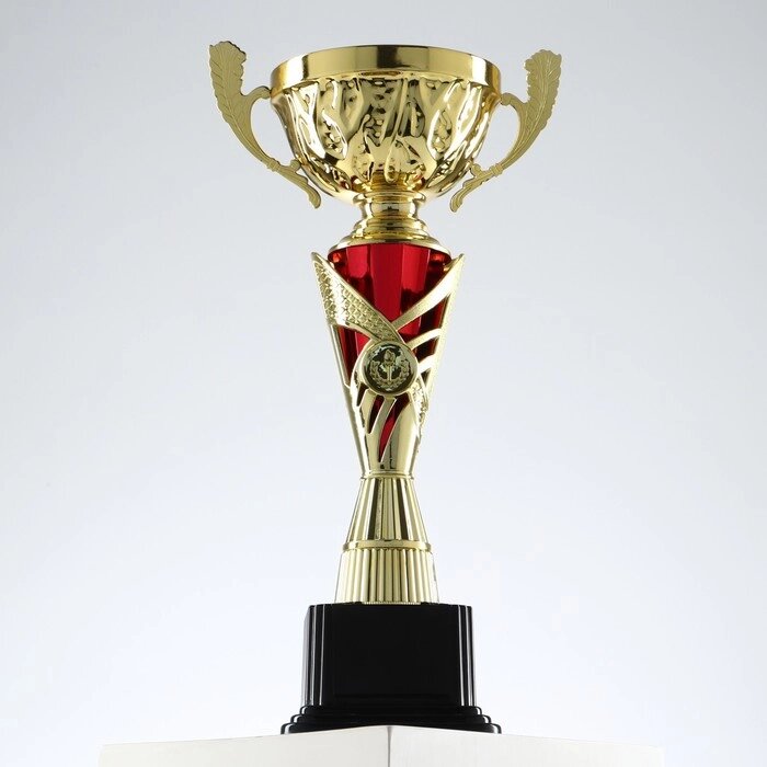 Кубок спортивный 155 B цвет зол, 35  11,5  8 см от компании Интернет-гипермаркет «MOLL» - фото 1