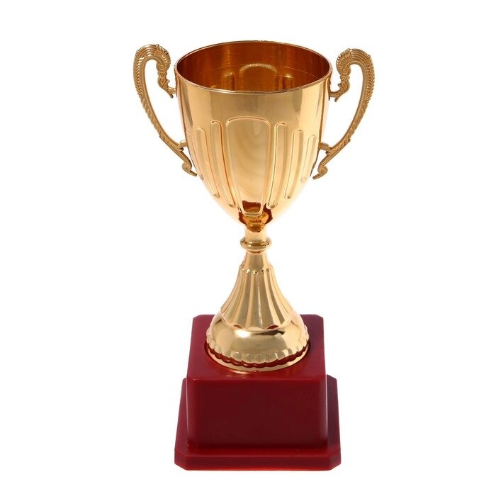 Кубок спортивный пластик 045, цвет бронза от компании Интернет-гипермаркет «MOLL» - фото 1