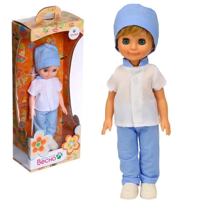 Кукла "Доктор", 30 см от компании Интернет-гипермаркет «MOLL» - фото 1