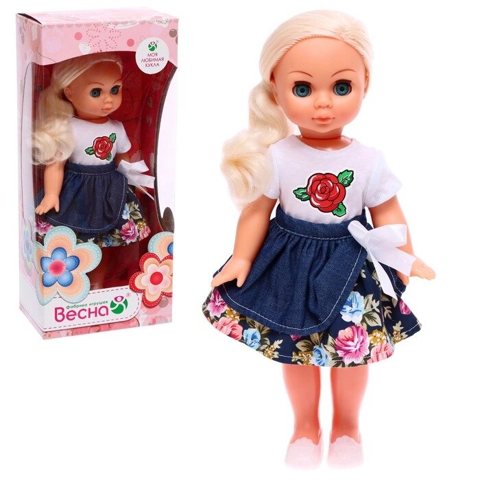 Кукла "Эля цветочная поляна", 30 см В4053 от компании Интернет-гипермаркет «MOLL» - фото 1