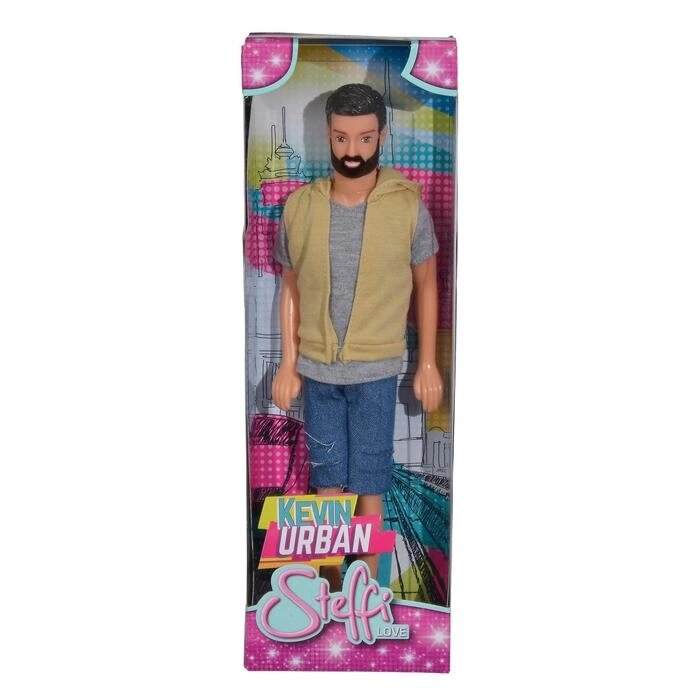 Кукла "Кевин" с бородой в шортах, 30 см от компании Интернет-гипермаркет «MOLL» - фото 1