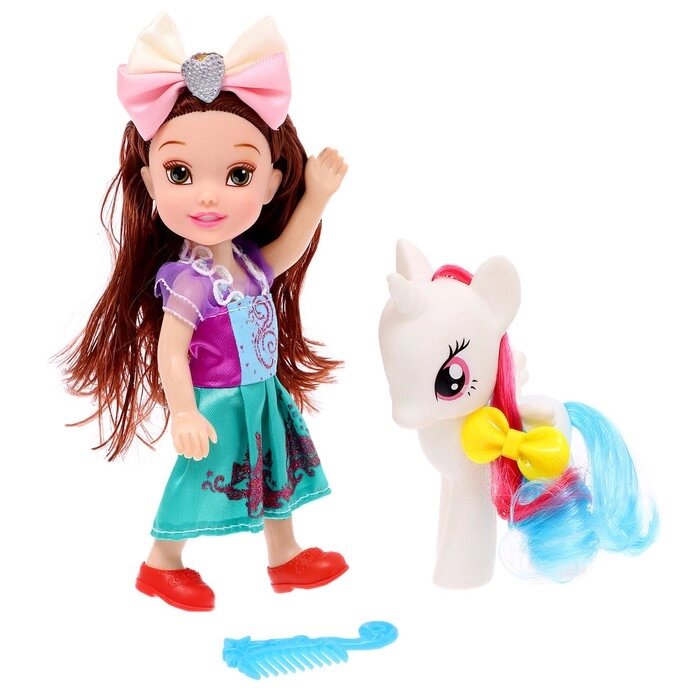 Кукла малышка "София" с пони и аксессуарами, МИКС от компании Интернет-гипермаркет «MOLL» - фото 1