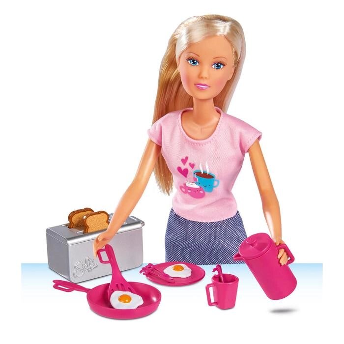 Кукла "Штеффи" 29 см, завтрак у "Штеффи" от компании Интернет-гипермаркет «MOLL» - фото 1