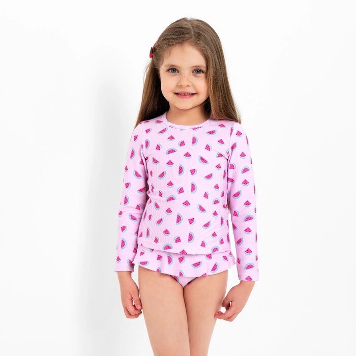 Купальник детский KAFTAN "Арбуз", рост 110-116 см, розовый от компании Интернет-гипермаркет «MOLL» - фото 1