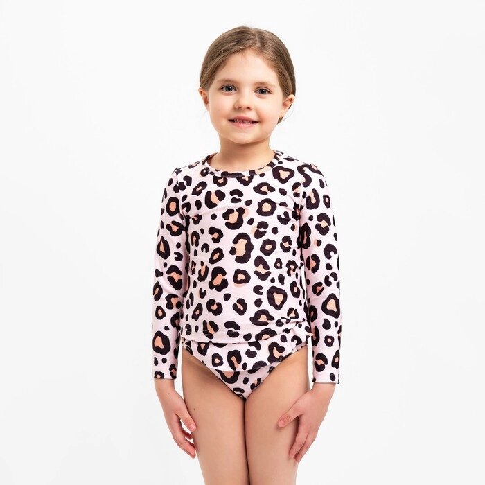 Купальник детский KAFTAN "Леопард", рост 110-116 см от компании Интернет-гипермаркет «MOLL» - фото 1