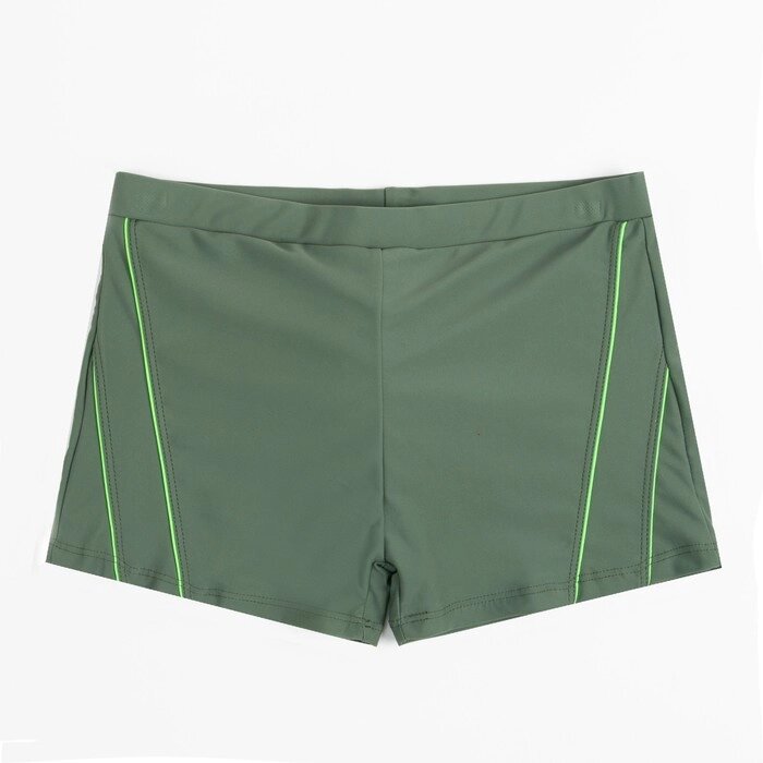 Купальные трусы для мальчика MINAKU "Спорт" цвет зелёный, рост 98-104 от компании Интернет-гипермаркет «MOLL» - фото 1