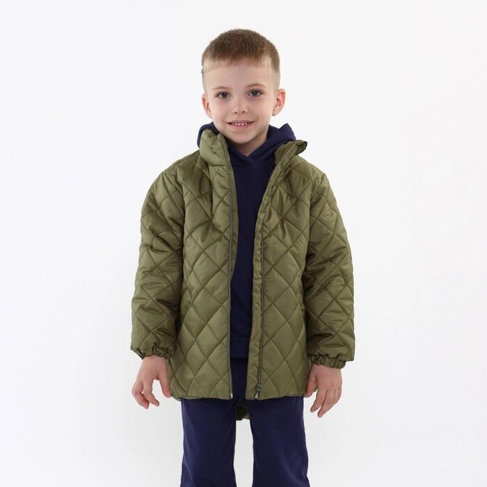 Куртка детская стеганая, цвет хаки, рост 104 см от компании Интернет-гипермаркет «MOLL» - фото 1